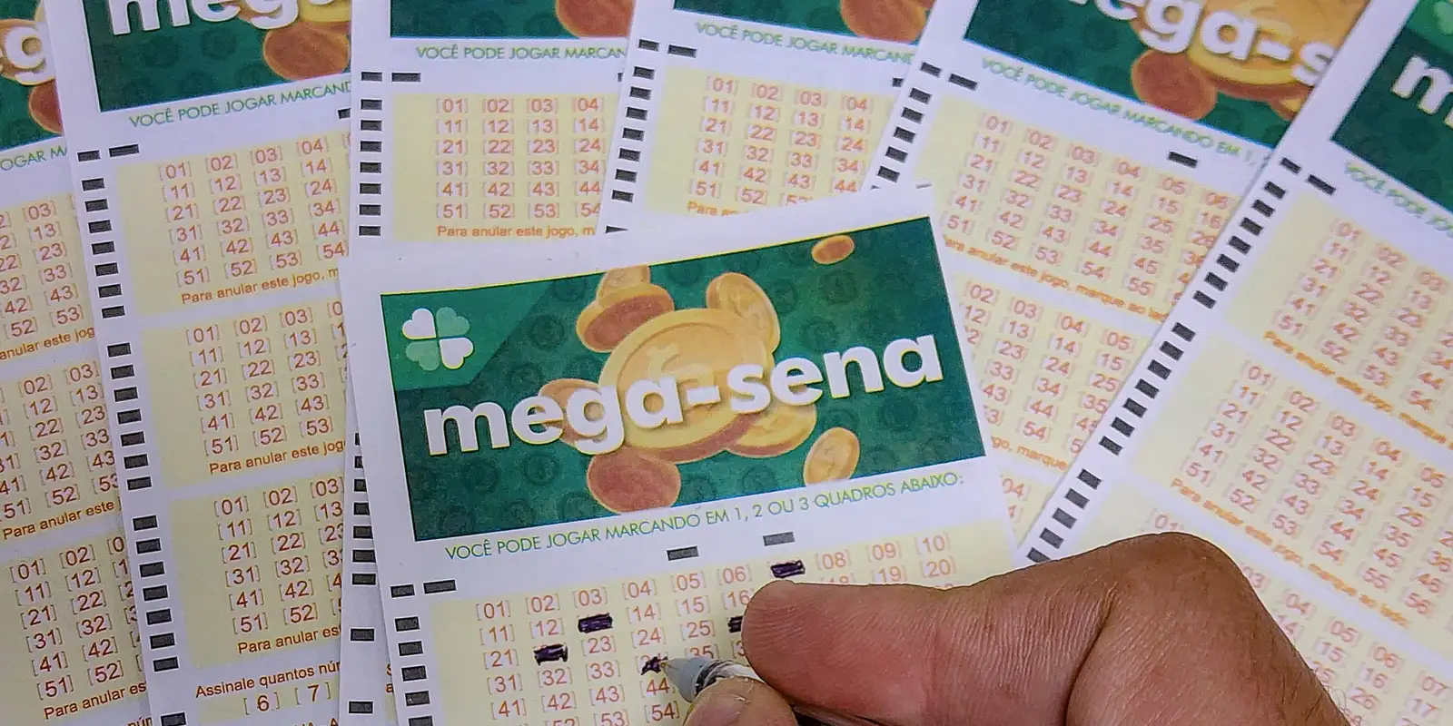 Mega-Sena 3076 acumula em R$ 320 milhões; 68 apostas acertam cinco dezenas